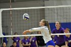 Volleyball vs Emerson  Wheaton College Women's Volleyball vs Emerson College. - Photo by Keith Nordstrom : Wheaton, Volleyball, VB2019